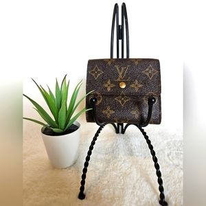 LOUIS VUITTON Elise Monogram Vintage Wallet EUC